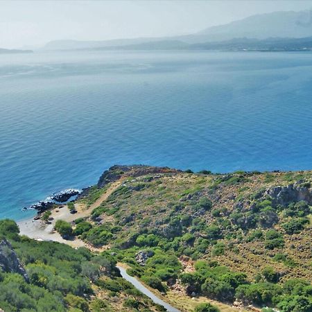 Villa Akrolithos With Private Pool Chania  Exteriör bild